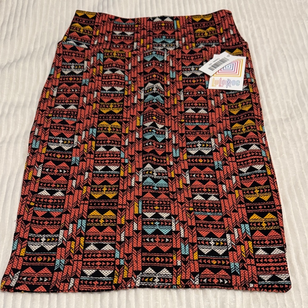LuLaRoe Aztec Print Versatile Pencil Skirt